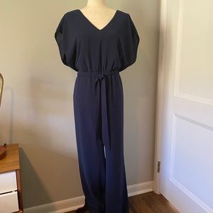 Gorgeous Adrianna Papell navy jumpsuit